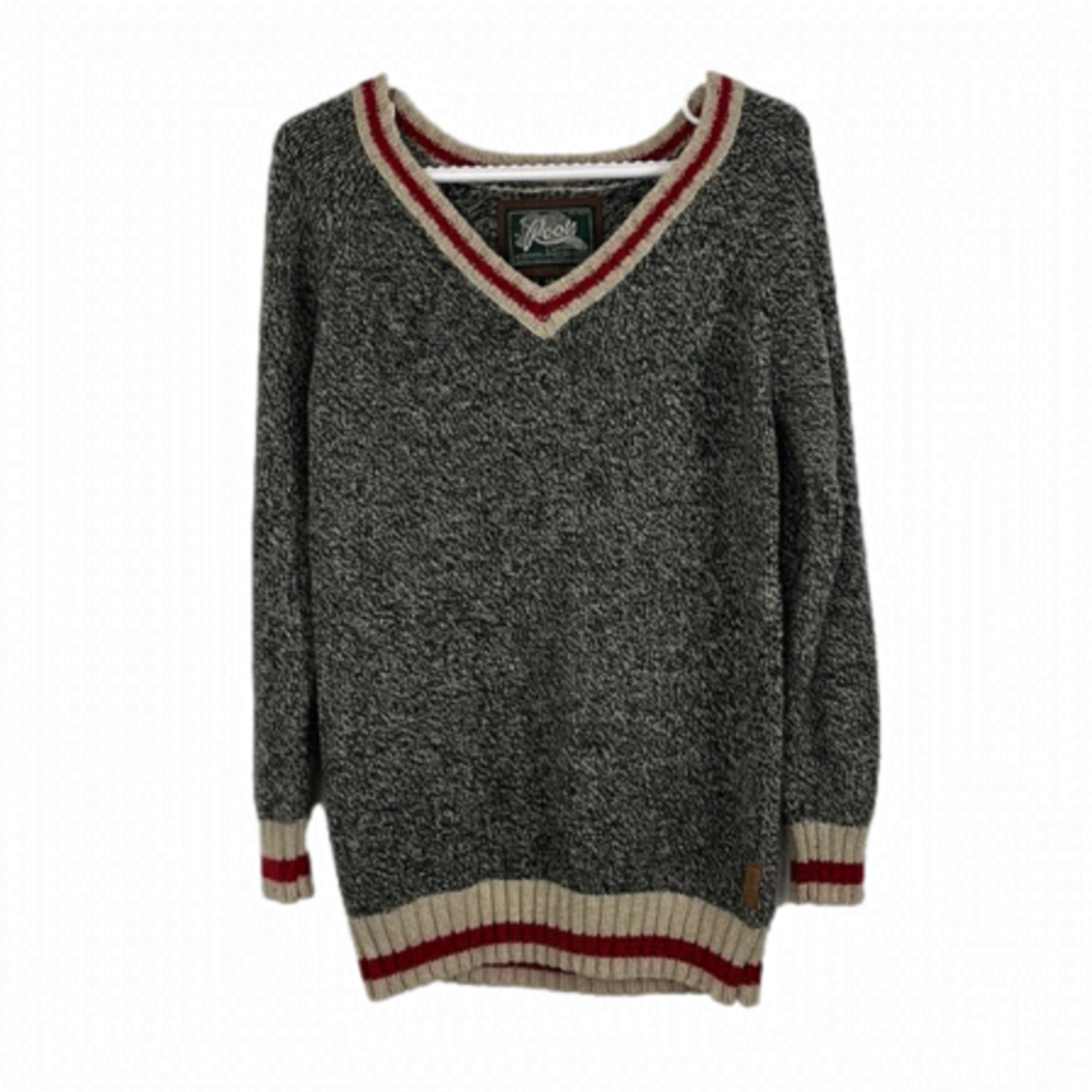 Roots Salt & Pepper Wool-Blend Cabin Sweater
